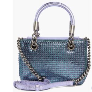 Kurt Geiger London Mini Brixton Fabric Handbag "The Mermaid Bag" NWT